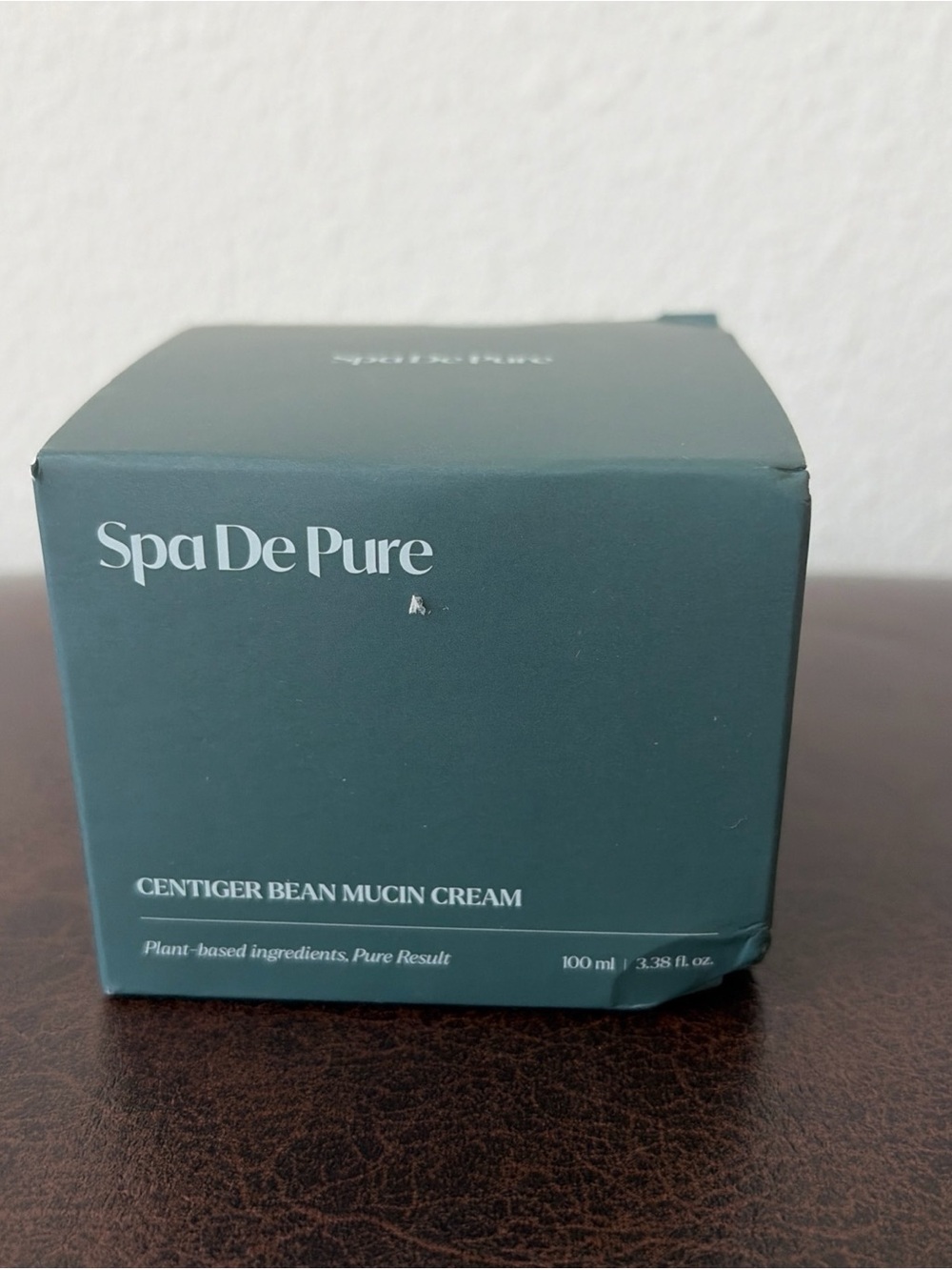 Spa De Pure Centiger Bean Mucin Face Cream 3.38 oz Sealed